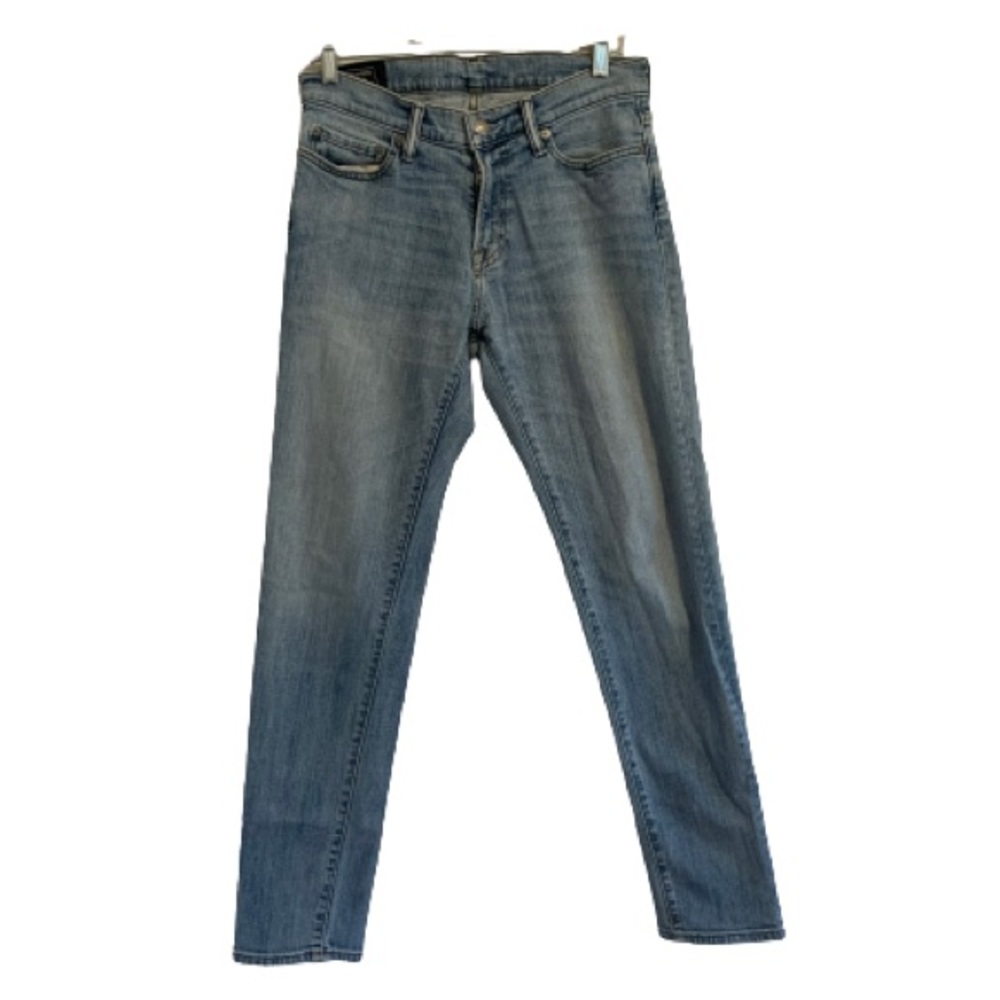 Abercrombie & Fitch Rustin Athletic Slim Stretch Light Wash Blue Jeans 28